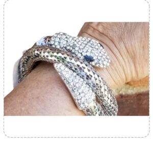 Silver serpent bracelet NEW‎
